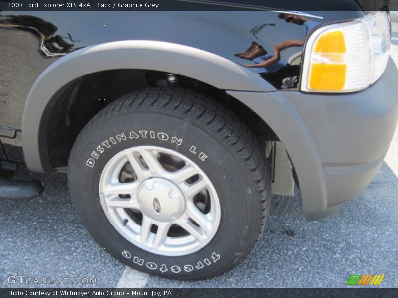 Black / Graphite Grey 2003 Ford Explorer XLS 4x4