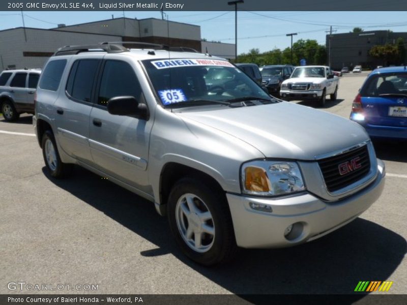 Liquid Silver Metallic / Ebony 2005 GMC Envoy XL SLE 4x4