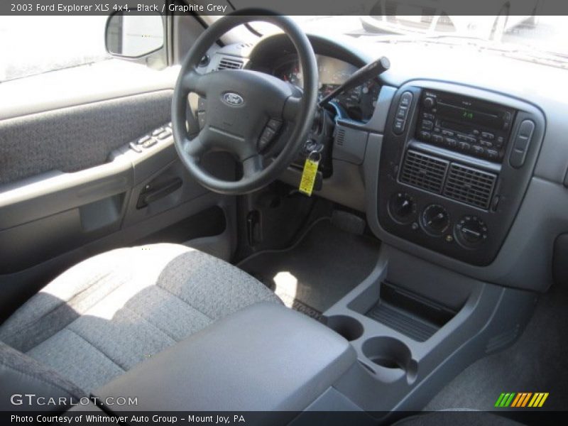 Black / Graphite Grey 2003 Ford Explorer XLS 4x4