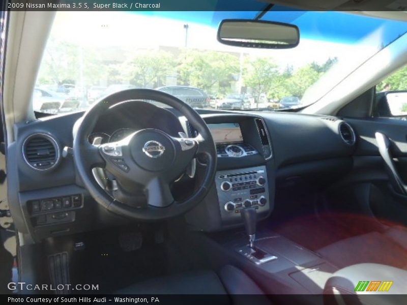 Super Black / Charcoal 2009 Nissan Maxima 3.5 S