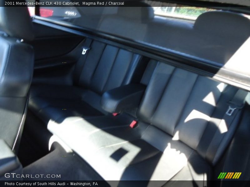 Magma Red / Charcoal 2001 Mercedes-Benz CLK 430 Cabriolet