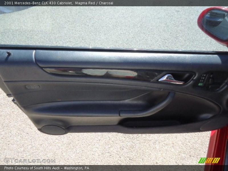 Magma Red / Charcoal 2001 Mercedes-Benz CLK 430 Cabriolet