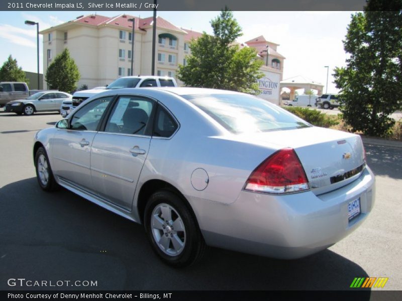Silver Ice Metallic / Gray 2011 Chevrolet Impala LS