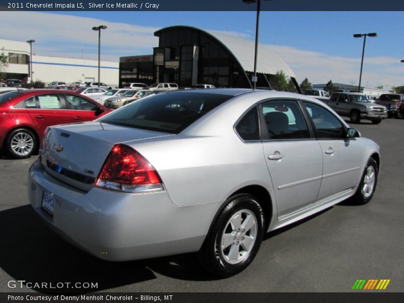 Silver Ice Metallic / Gray 2011 Chevrolet Impala LS