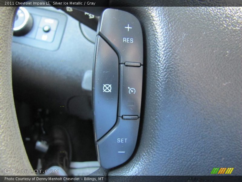 Silver Ice Metallic / Gray 2011 Chevrolet Impala LS