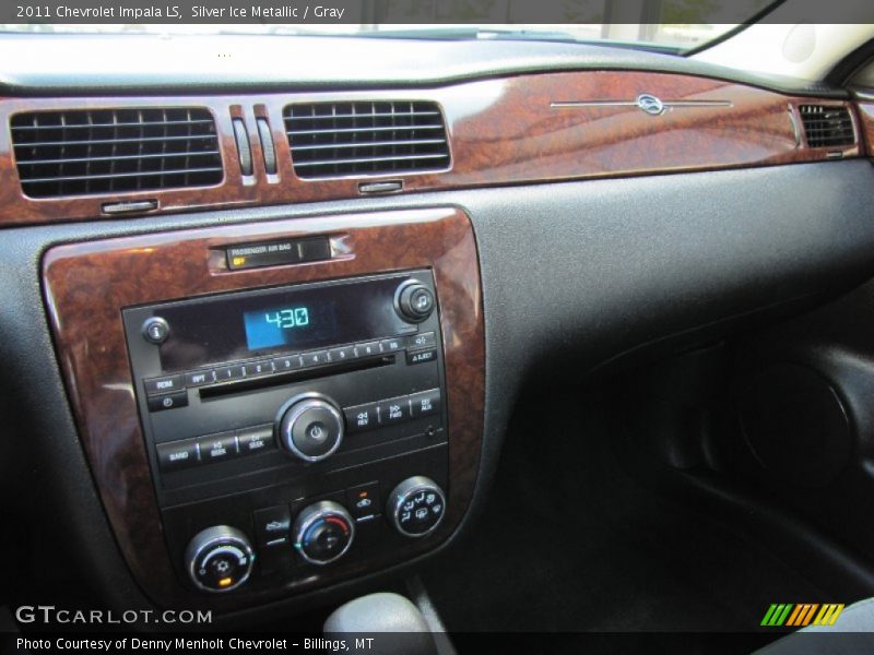 Silver Ice Metallic / Gray 2011 Chevrolet Impala LS