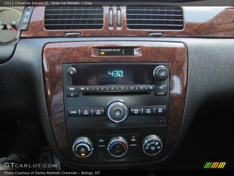 Silver Ice Metallic / Gray 2011 Chevrolet Impala LS