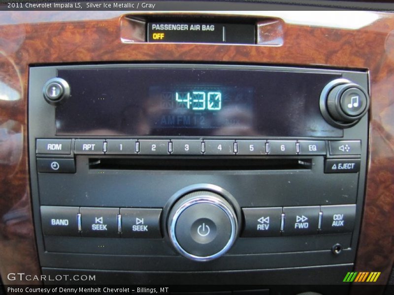 Silver Ice Metallic / Gray 2011 Chevrolet Impala LS