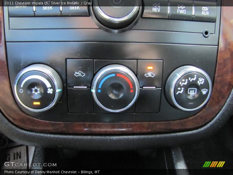 Silver Ice Metallic / Gray 2011 Chevrolet Impala LS