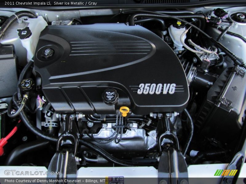 Silver Ice Metallic / Gray 2011 Chevrolet Impala LS