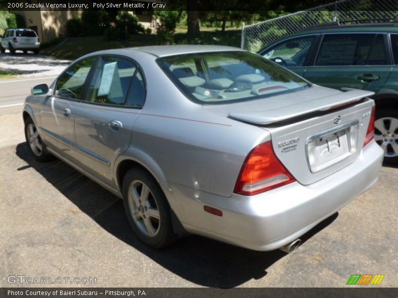 Poly Silver Metallic / Gray 2006 Suzuki Verona Luxury