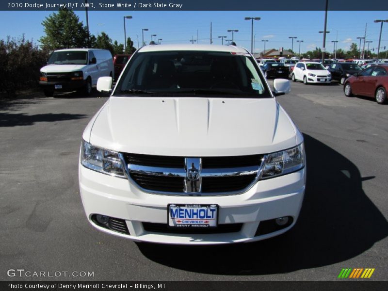 Stone White / Dark Slate Gray 2010 Dodge Journey R/T AWD