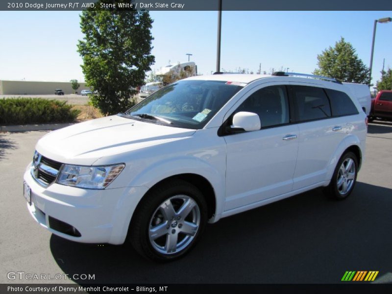 Stone White / Dark Slate Gray 2010 Dodge Journey R/T AWD