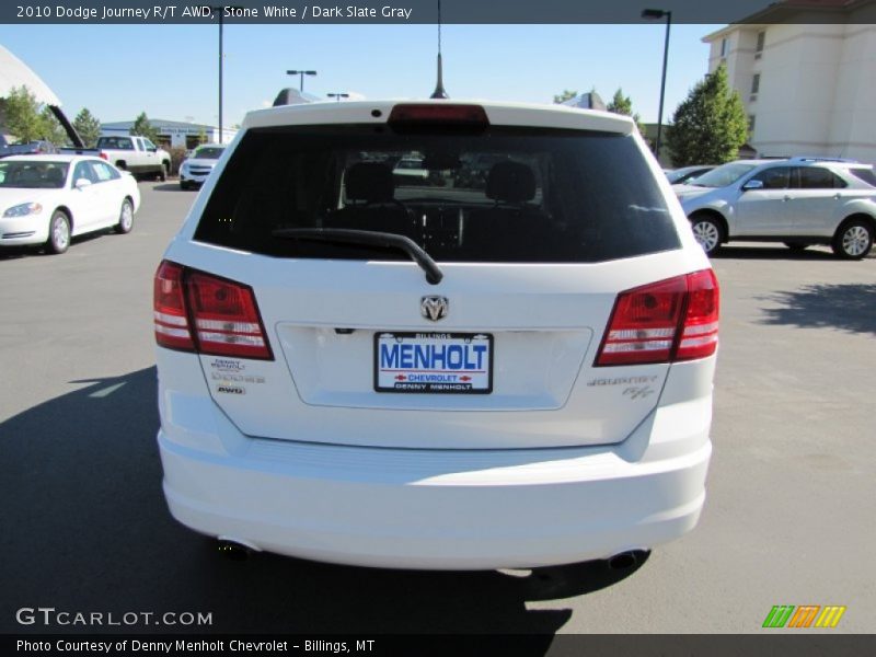 Stone White / Dark Slate Gray 2010 Dodge Journey R/T AWD