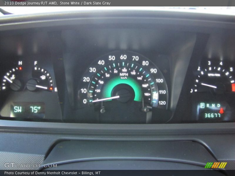  2010 Journey R/T AWD R/T AWD Gauges