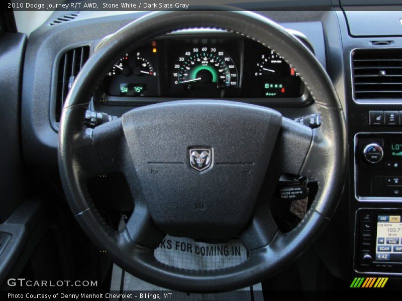  2010 Journey R/T AWD Steering Wheel