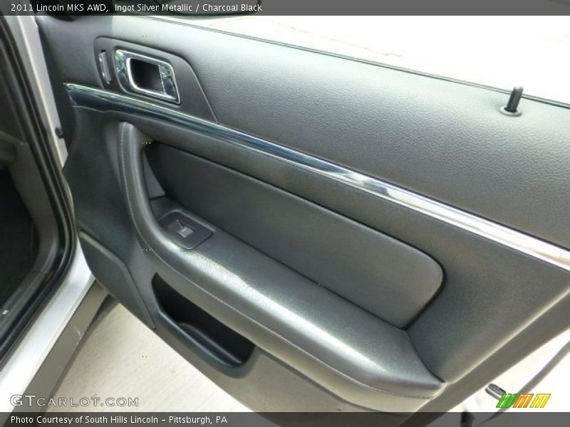 Ingot Silver Metallic / Charcoal Black 2011 Lincoln MKS AWD