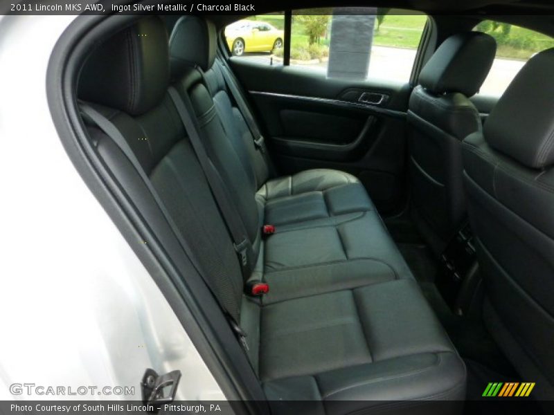 Ingot Silver Metallic / Charcoal Black 2011 Lincoln MKS AWD