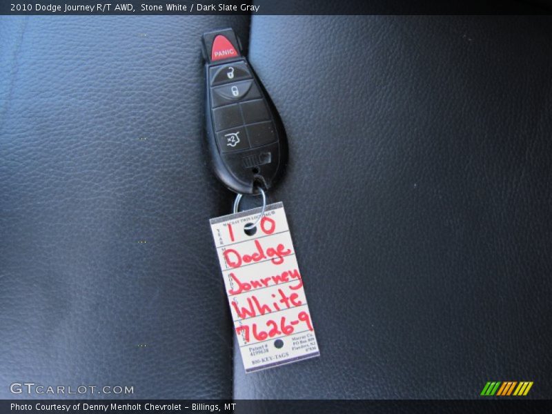 Keys of 2010 Journey R/T AWD