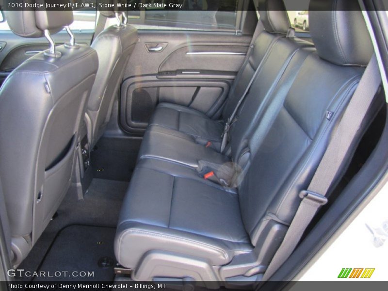 Rear Seat of 2010 Journey R/T AWD