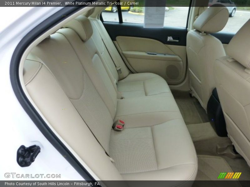 Rear Seat of 2011 Milan I4 Premier