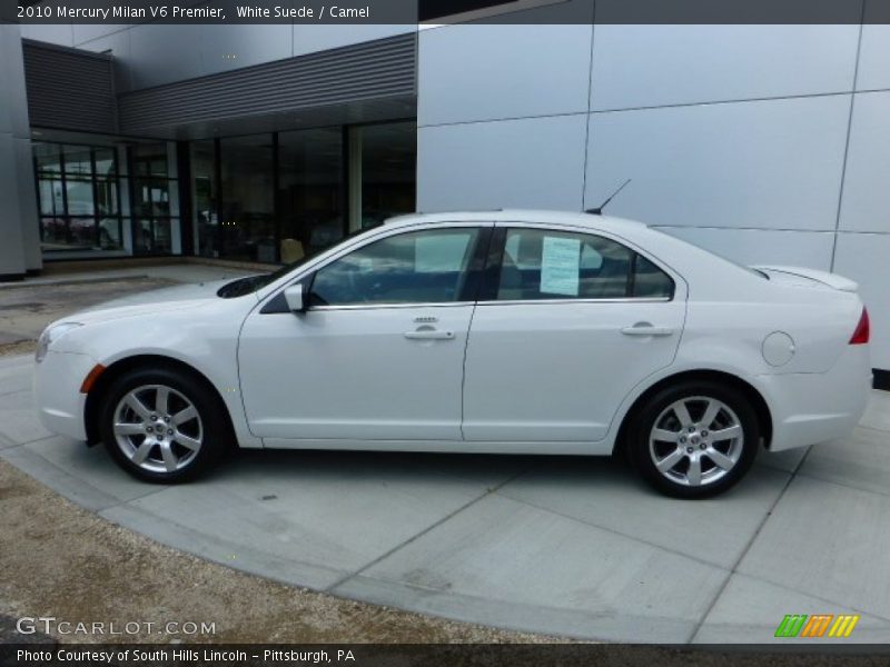  2010 Milan V6 Premier White Suede