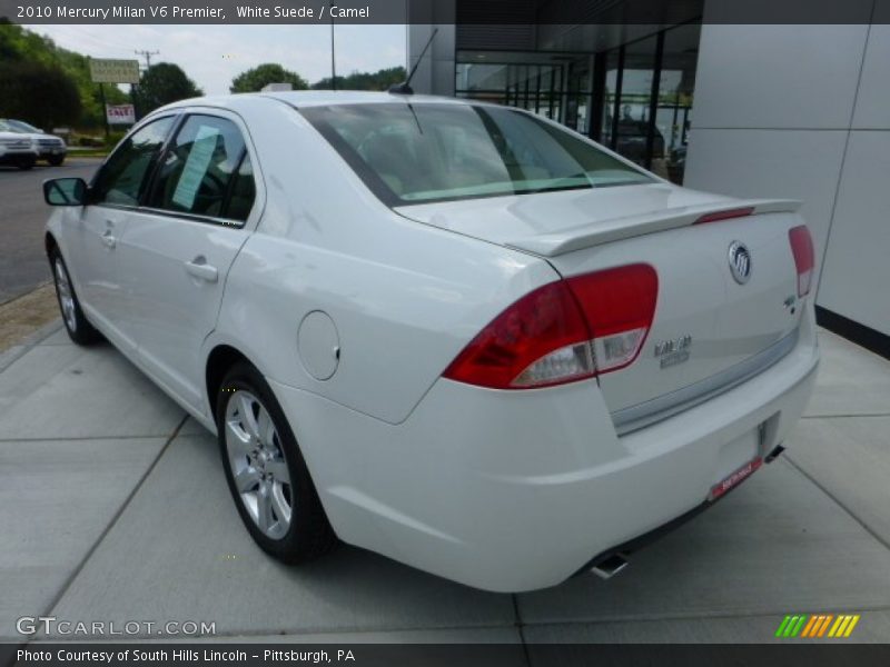 White Suede / Camel 2010 Mercury Milan V6 Premier