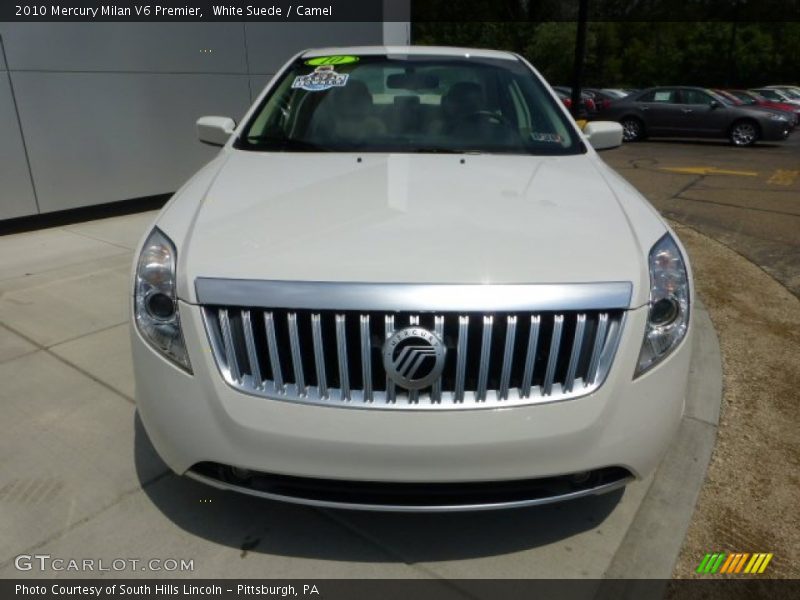 White Suede / Camel 2010 Mercury Milan V6 Premier