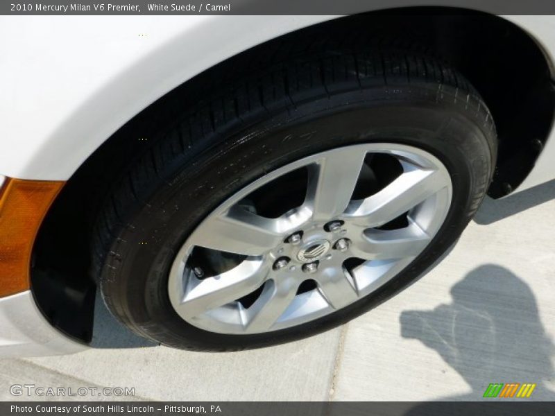 White Suede / Camel 2010 Mercury Milan V6 Premier