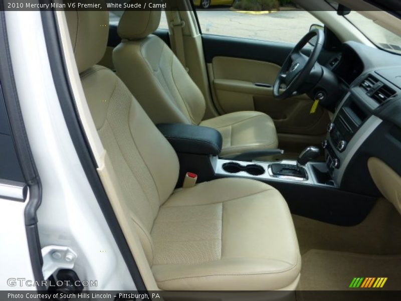 White Suede / Camel 2010 Mercury Milan V6 Premier