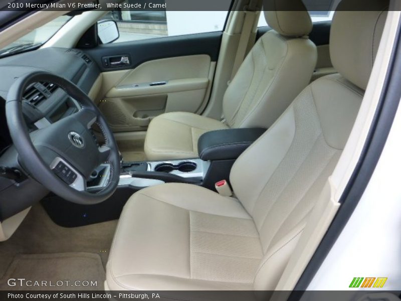  2010 Milan V6 Premier Camel Interior
