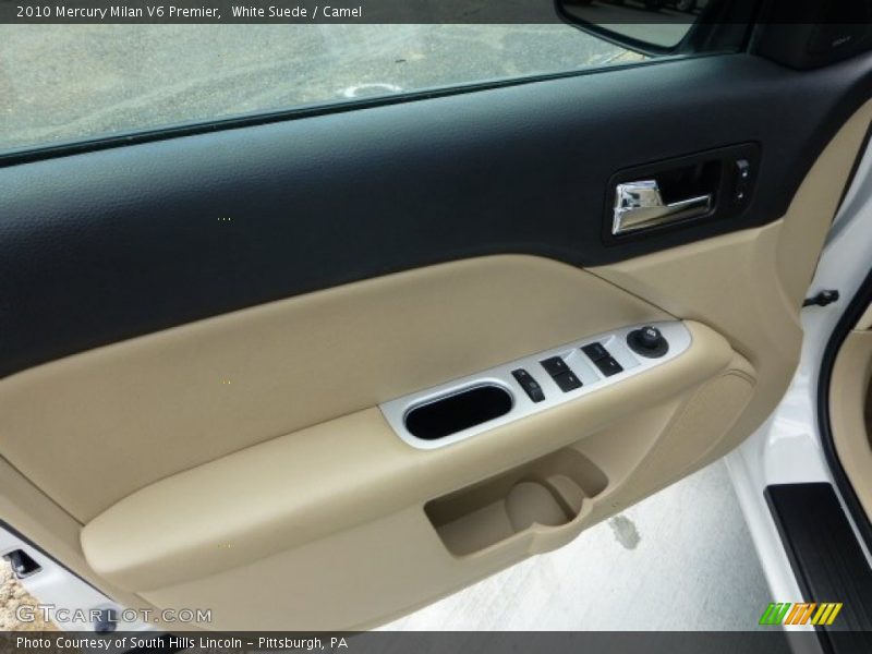 White Suede / Camel 2010 Mercury Milan V6 Premier
