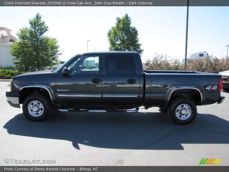 Dark Gray Metallic / Dark Charcoal 2004 Chevrolet Silverado 2500HD LS Crew Cab 4x4