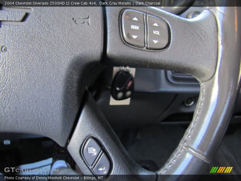 Dark Gray Metallic / Dark Charcoal 2004 Chevrolet Silverado 2500HD LS Crew Cab 4x4