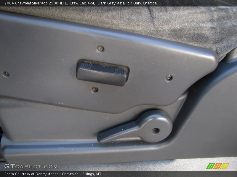 Dark Gray Metallic / Dark Charcoal 2004 Chevrolet Silverado 2500HD LS Crew Cab 4x4