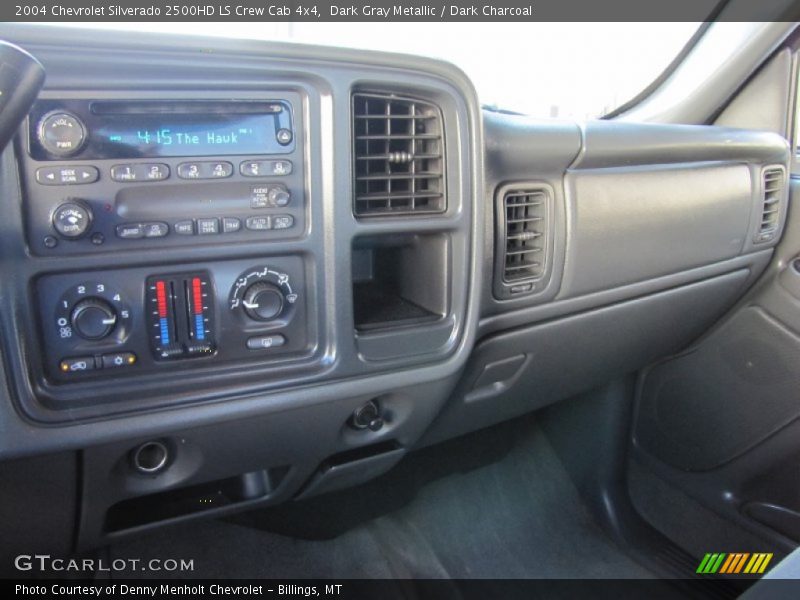 Dark Gray Metallic / Dark Charcoal 2004 Chevrolet Silverado 2500HD LS Crew Cab 4x4