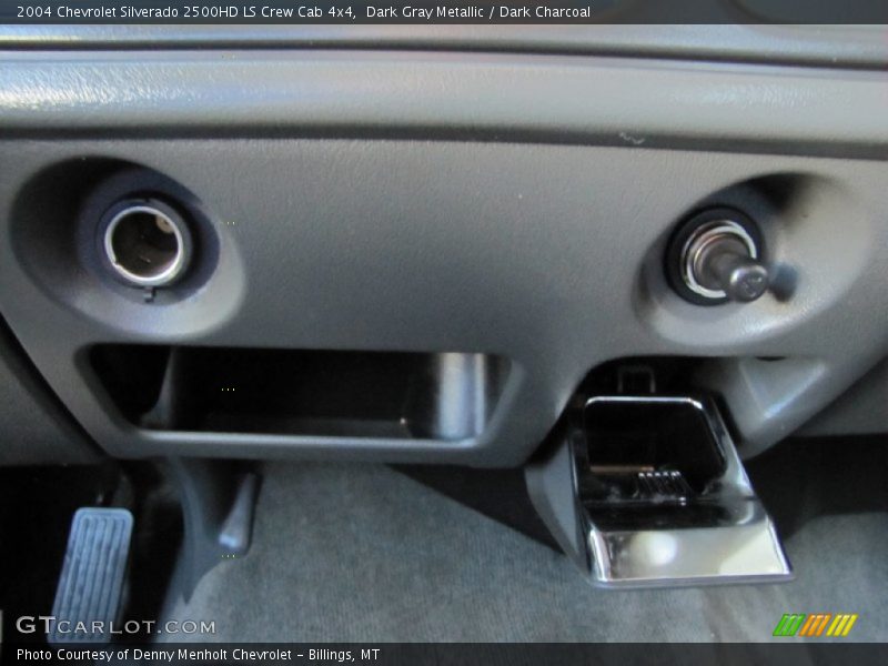 Dark Gray Metallic / Dark Charcoal 2004 Chevrolet Silverado 2500HD LS Crew Cab 4x4