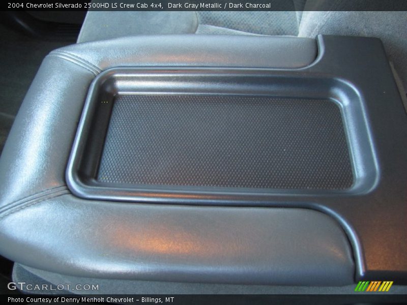 Dark Gray Metallic / Dark Charcoal 2004 Chevrolet Silverado 2500HD LS Crew Cab 4x4