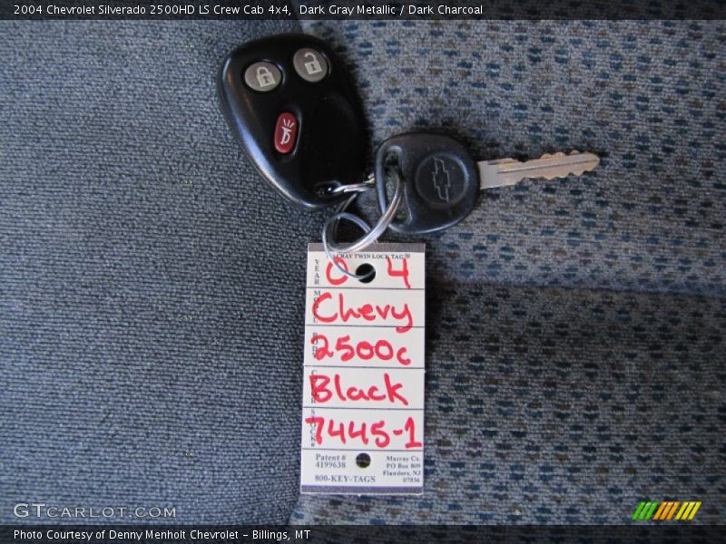 Keys of 2004 Silverado 2500HD LS Crew Cab 4x4