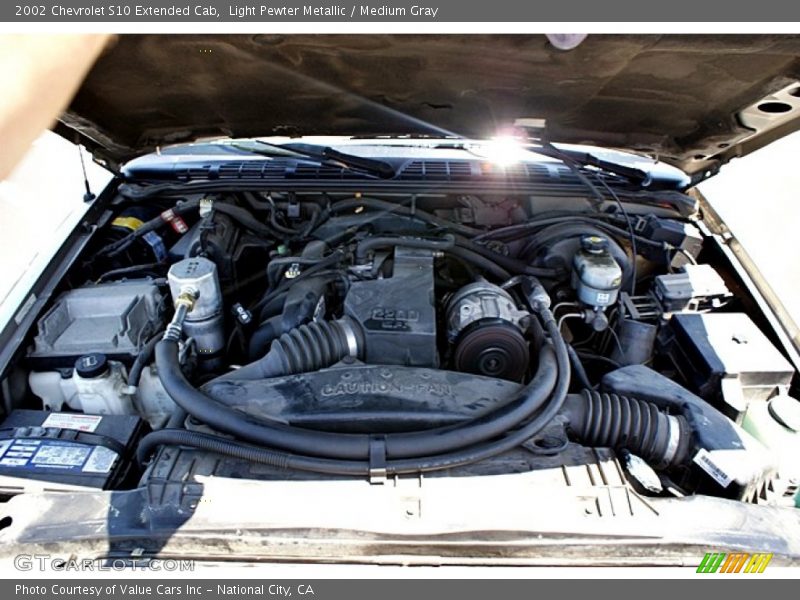 2002 S10 Extended Cab Engine - 2.2 Liter OHV 8-Valve Flex Fuel 4 Cylinder