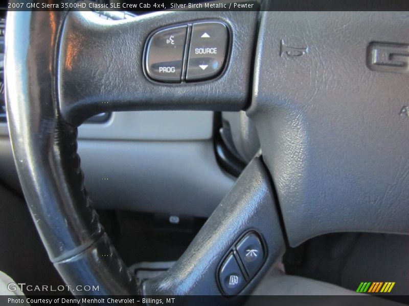Silver Birch Metallic / Pewter 2007 GMC Sierra 3500HD Classic SLE Crew Cab 4x4