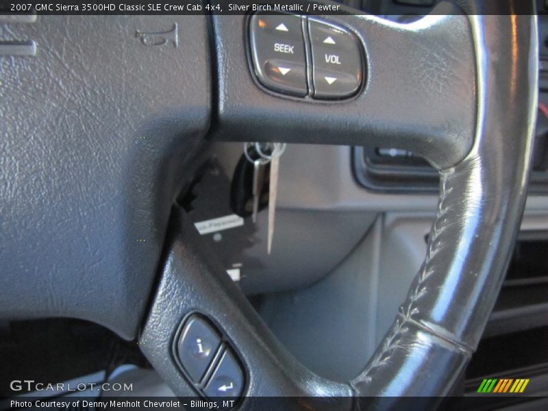Silver Birch Metallic / Pewter 2007 GMC Sierra 3500HD Classic SLE Crew Cab 4x4