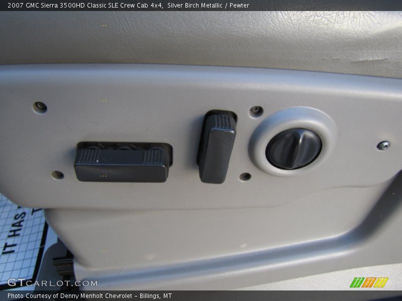 Silver Birch Metallic / Pewter 2007 GMC Sierra 3500HD Classic SLE Crew Cab 4x4