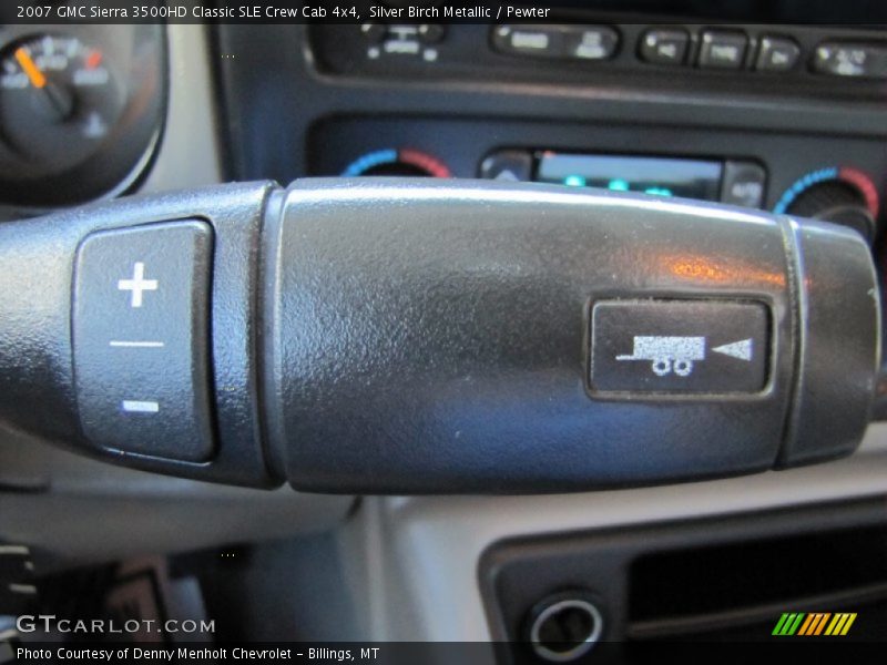 Silver Birch Metallic / Pewter 2007 GMC Sierra 3500HD Classic SLE Crew Cab 4x4