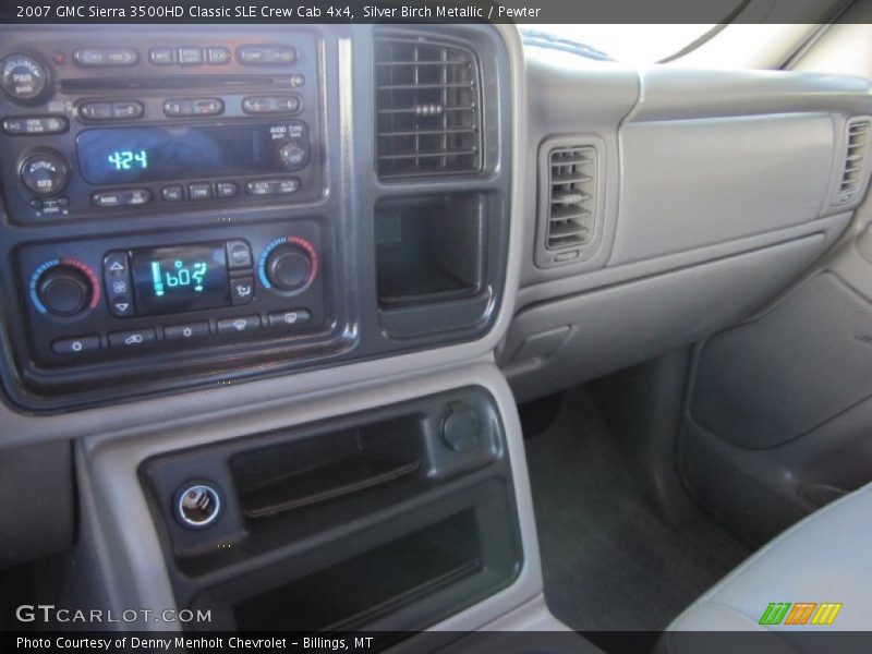 Silver Birch Metallic / Pewter 2007 GMC Sierra 3500HD Classic SLE Crew Cab 4x4