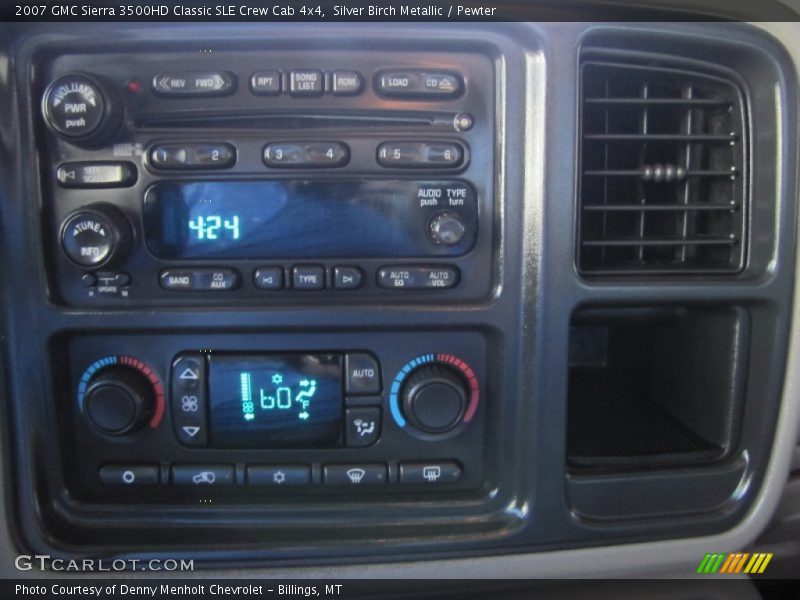 Silver Birch Metallic / Pewter 2007 GMC Sierra 3500HD Classic SLE Crew Cab 4x4