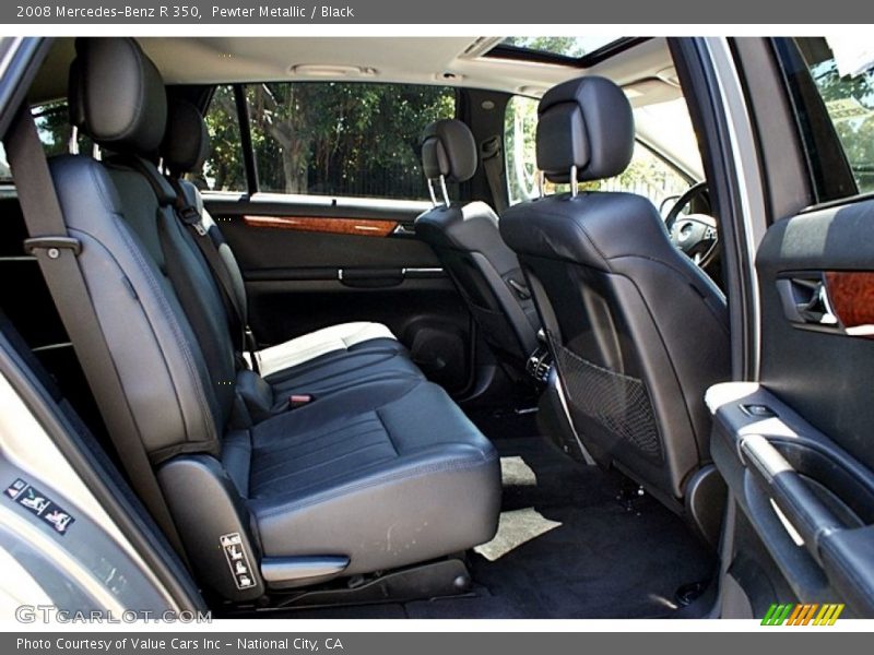 Pewter Metallic / Black 2008 Mercedes-Benz R 350