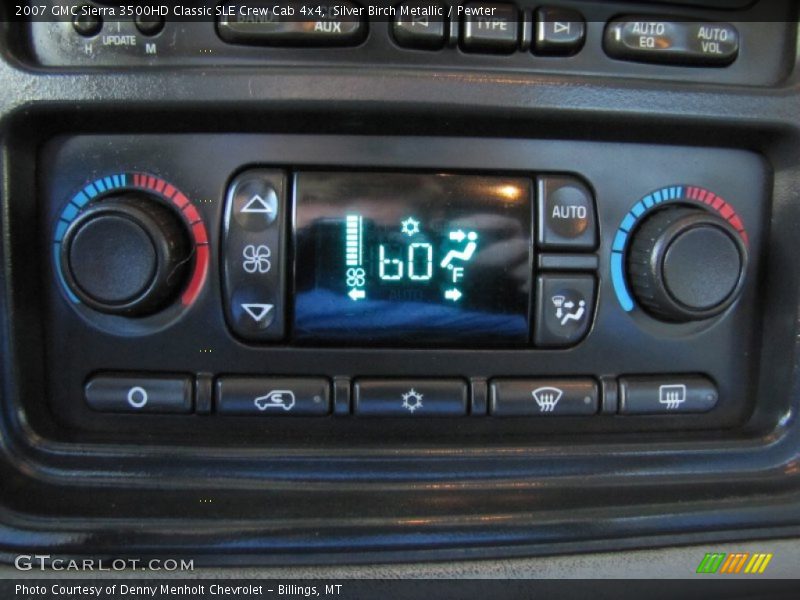 Silver Birch Metallic / Pewter 2007 GMC Sierra 3500HD Classic SLE Crew Cab 4x4