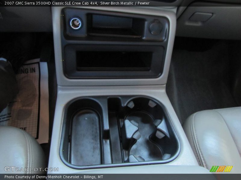 Silver Birch Metallic / Pewter 2007 GMC Sierra 3500HD Classic SLE Crew Cab 4x4