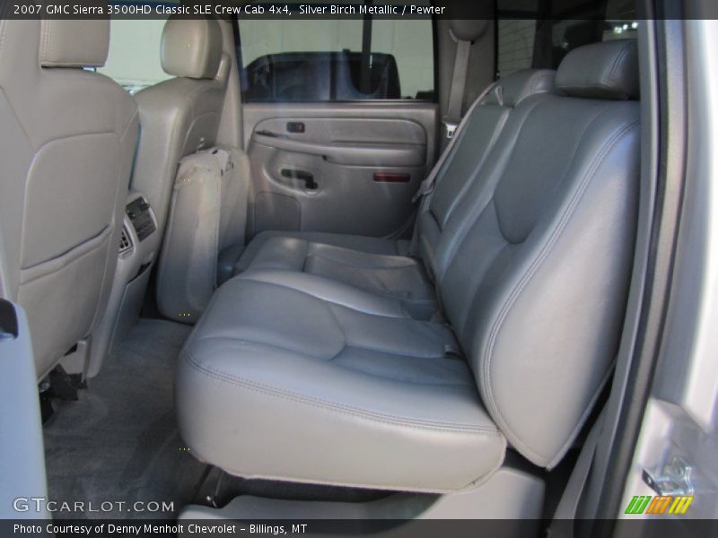 Silver Birch Metallic / Pewter 2007 GMC Sierra 3500HD Classic SLE Crew Cab 4x4